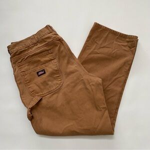 Dickies double knee carpenter brown work pants, men’s 40 x 32